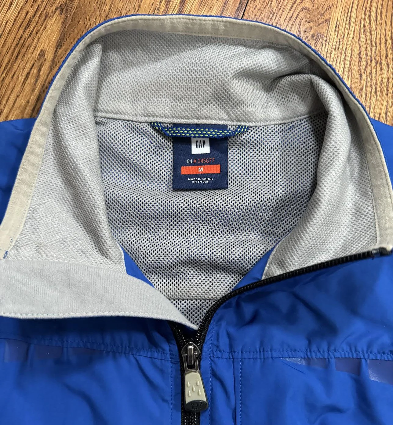 ベスト OLD GAP TECHNICAL VEST SIZE M Vintage Gap Blue Technical Vest (Size M) — RootsBK